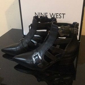 Nine West Carrillo cut out Bootie
